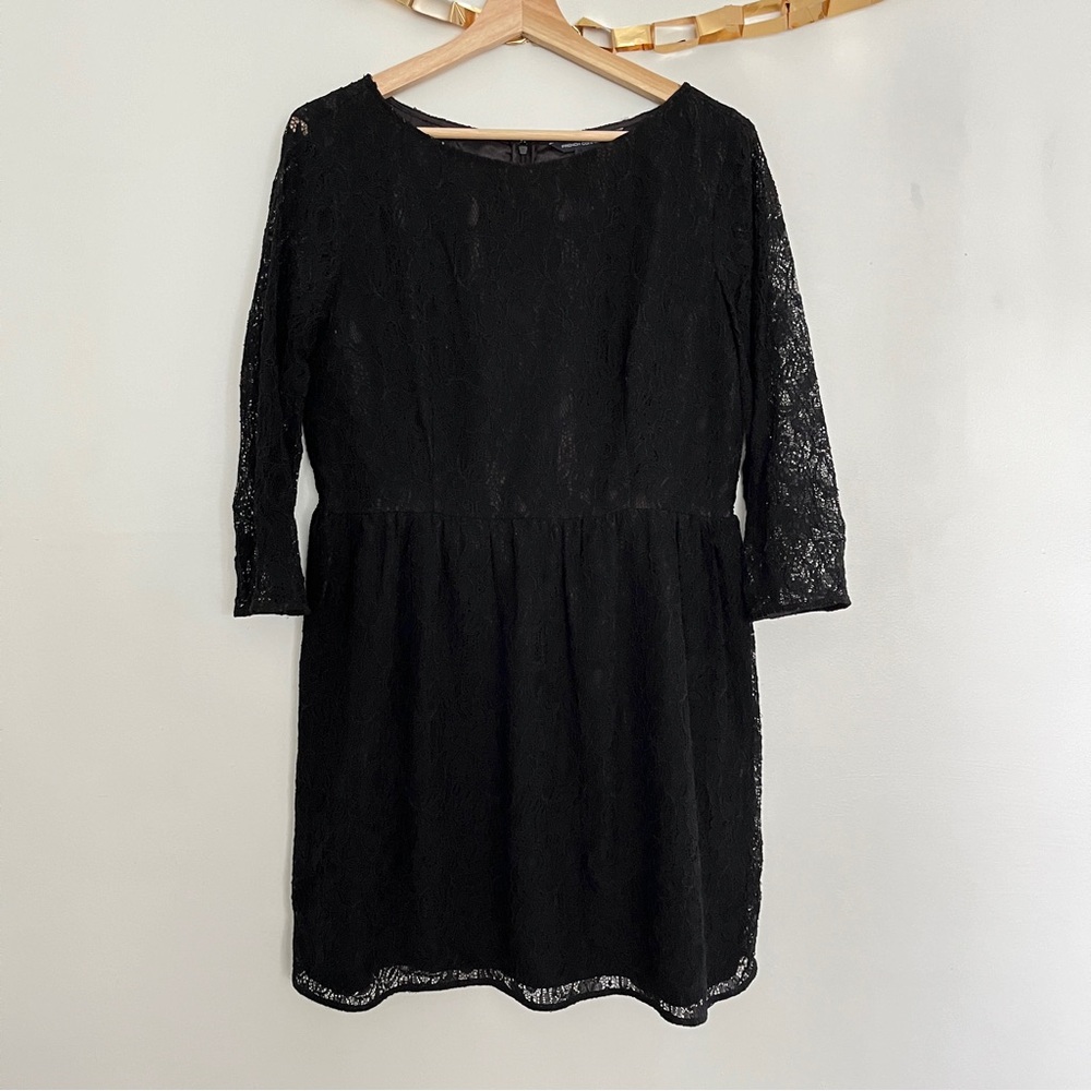 French Connection UK Black Lace dress - US10